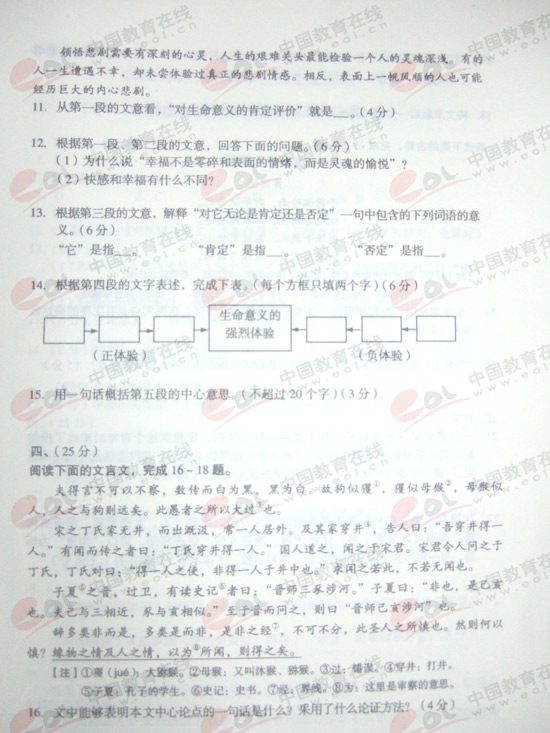 2008����˸߿�����㡶���ġ����⣡