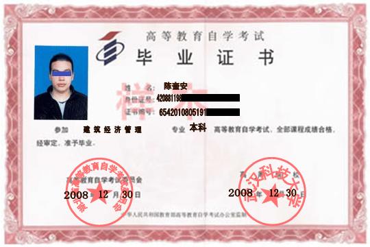 �人�Ƽ���ѧ�Կ���ҵ֤����
